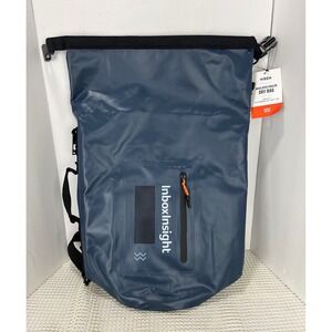 Wren Insulated Cooler Dry Bag 25L Blue Waterproof Roll Top Beach Camping NEW